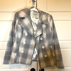 Old Navy plaid coat